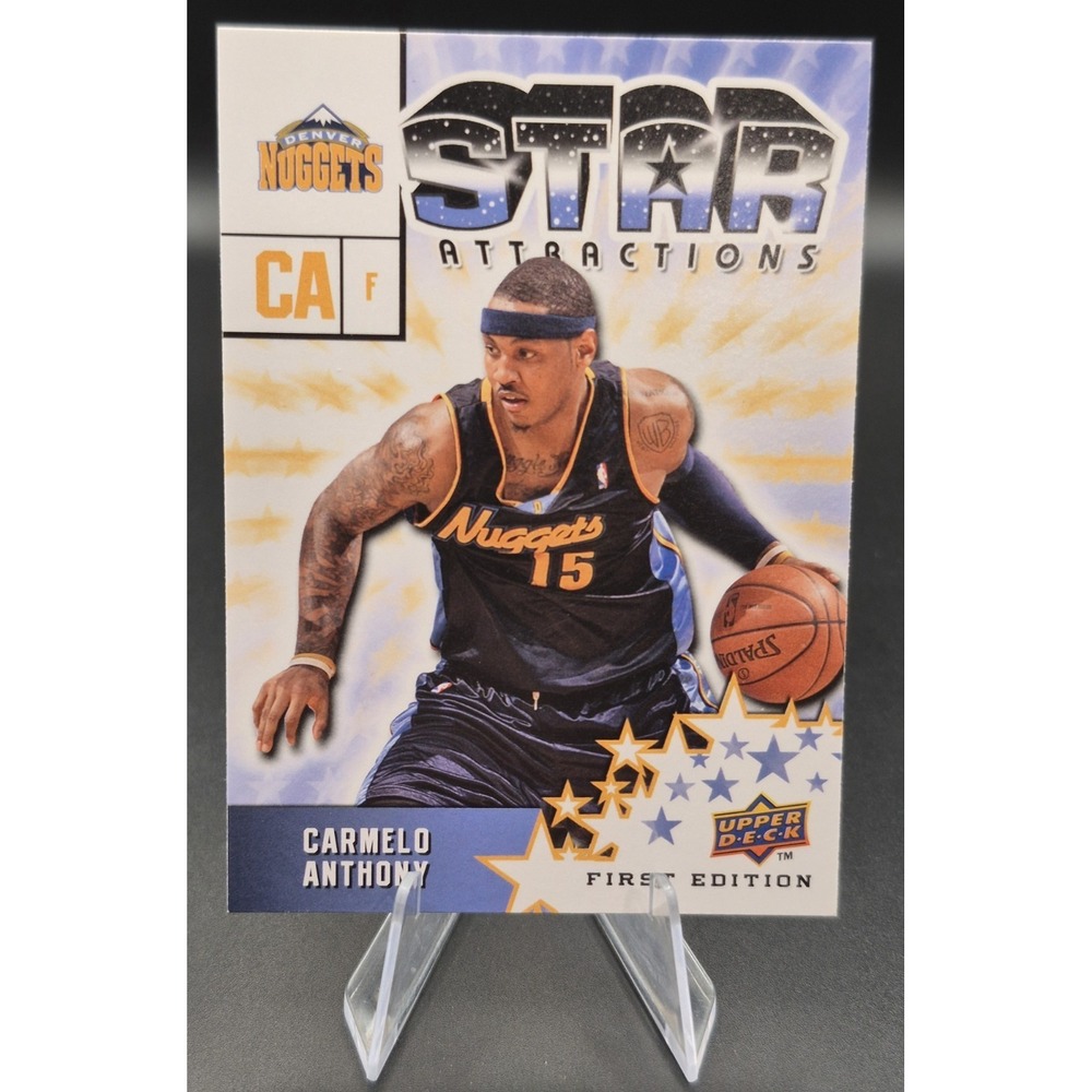 2009-10 Upper Deck First Edition Carmelo Anthony #SA-3 Star Attractions Nuggets